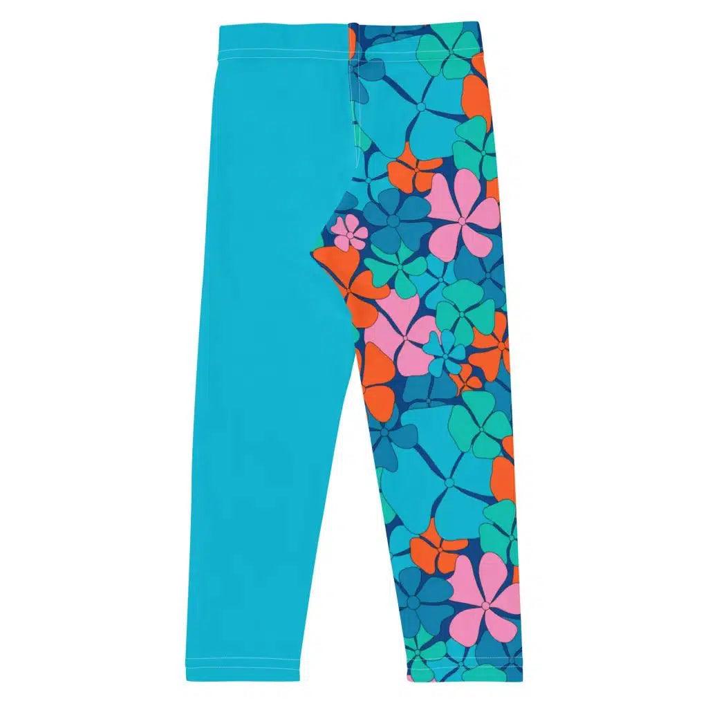 ADELIE orange blue - Kids' Leggings