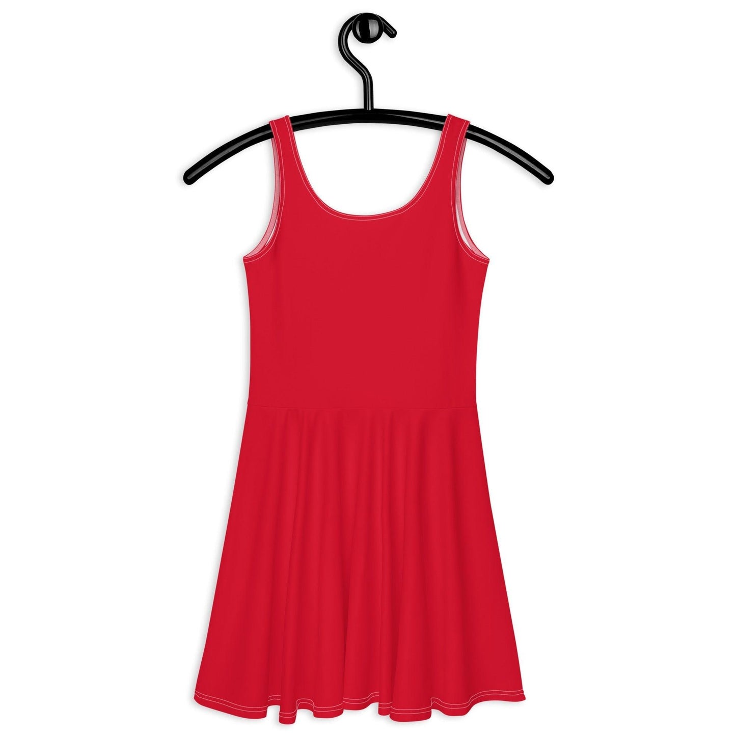 BASIC red - Skater Dress