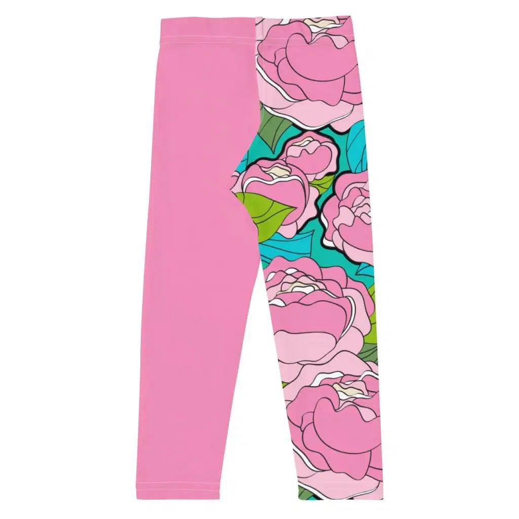 BE MY ONLY pink turquoise - Kids' Leggings