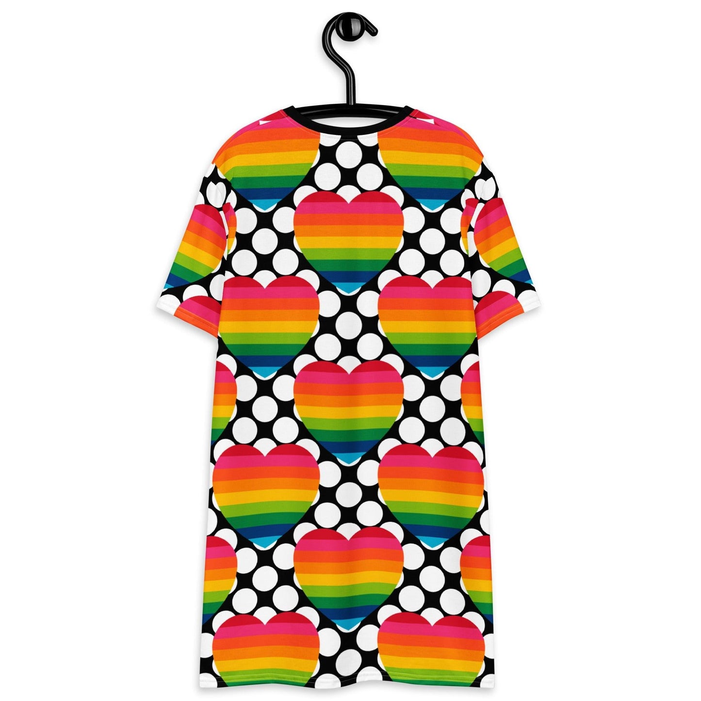 ELLIE LOVE DOT rainbow - T-Shirt Dress