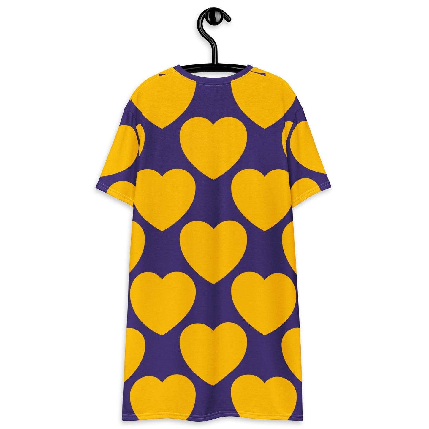 ELLIE LOVE yellow purple - T-Shirt Dress
