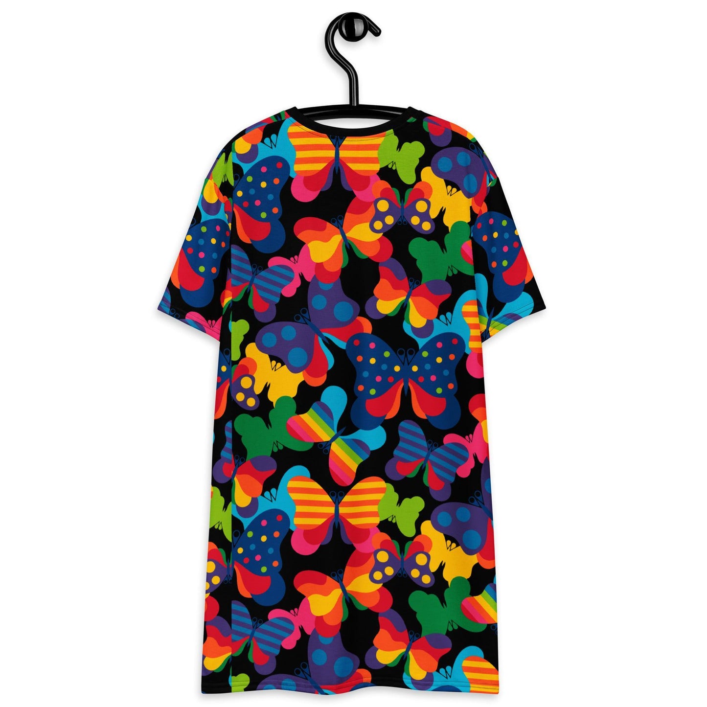 FLYRAVE black - T-Shirt Dress