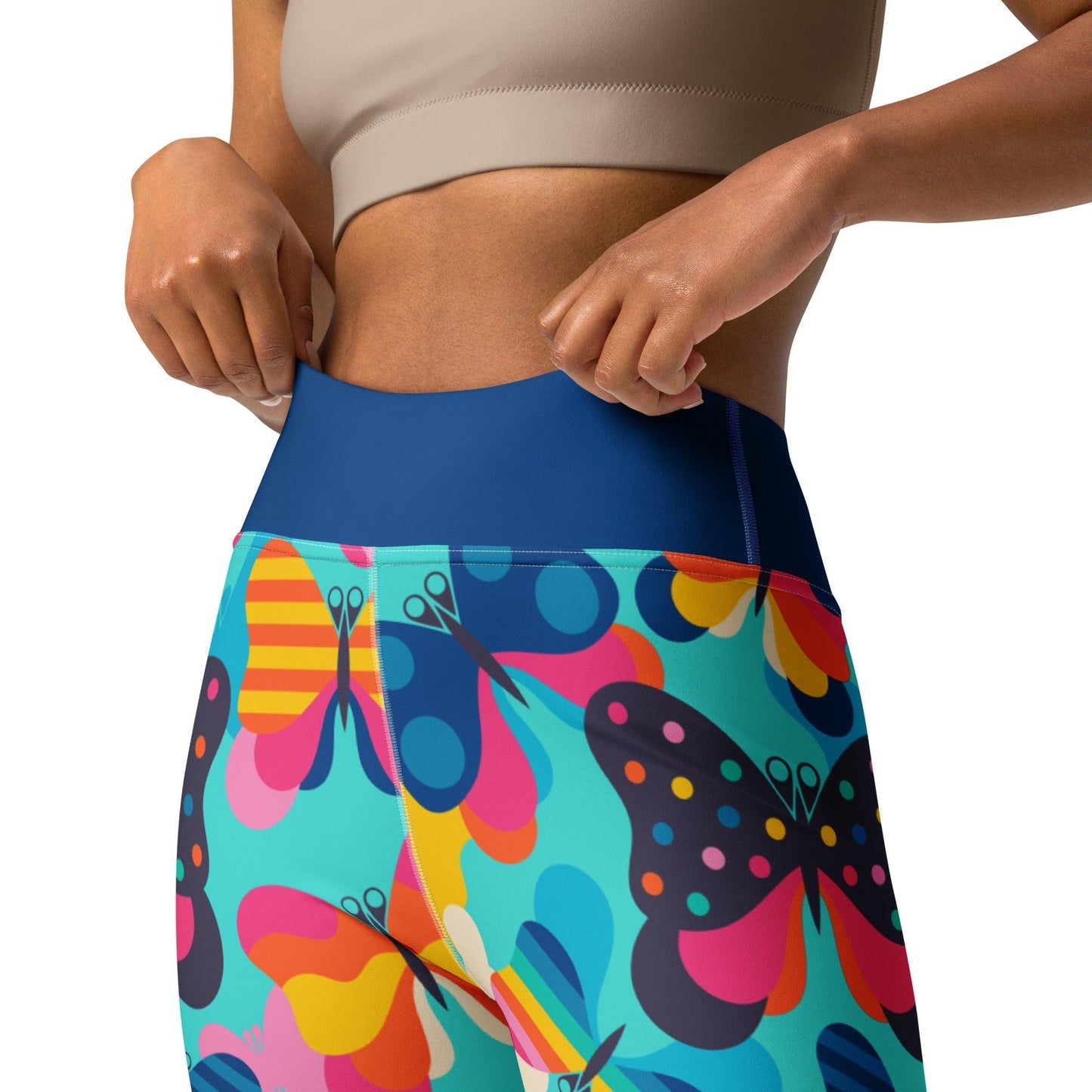 FLYRAVE turquoise -2- Yoga Leggings