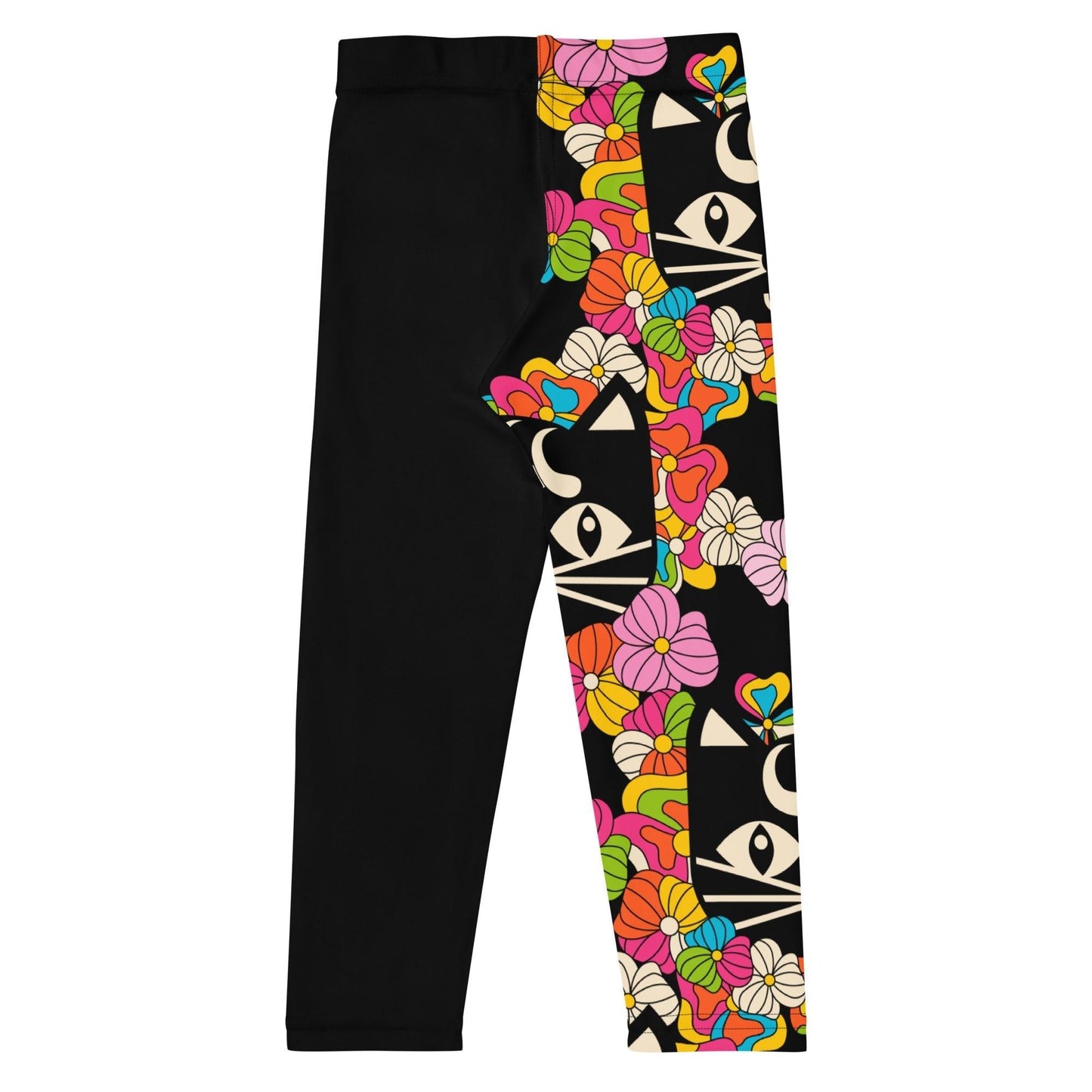 MAGICAT black - Kids' Leggings with black cats