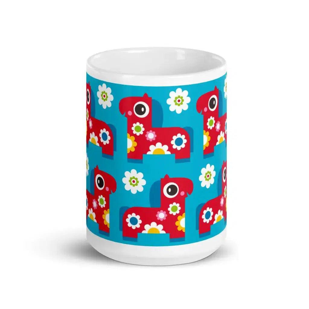 PONY BLOOM turquoise - Mug