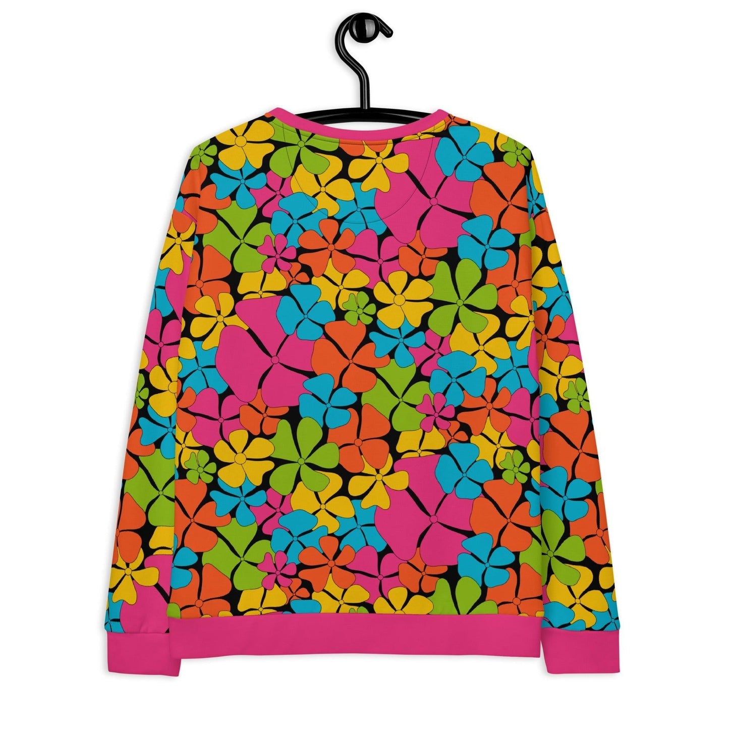 Sweatshirt - ADELIE color - Wild floral print