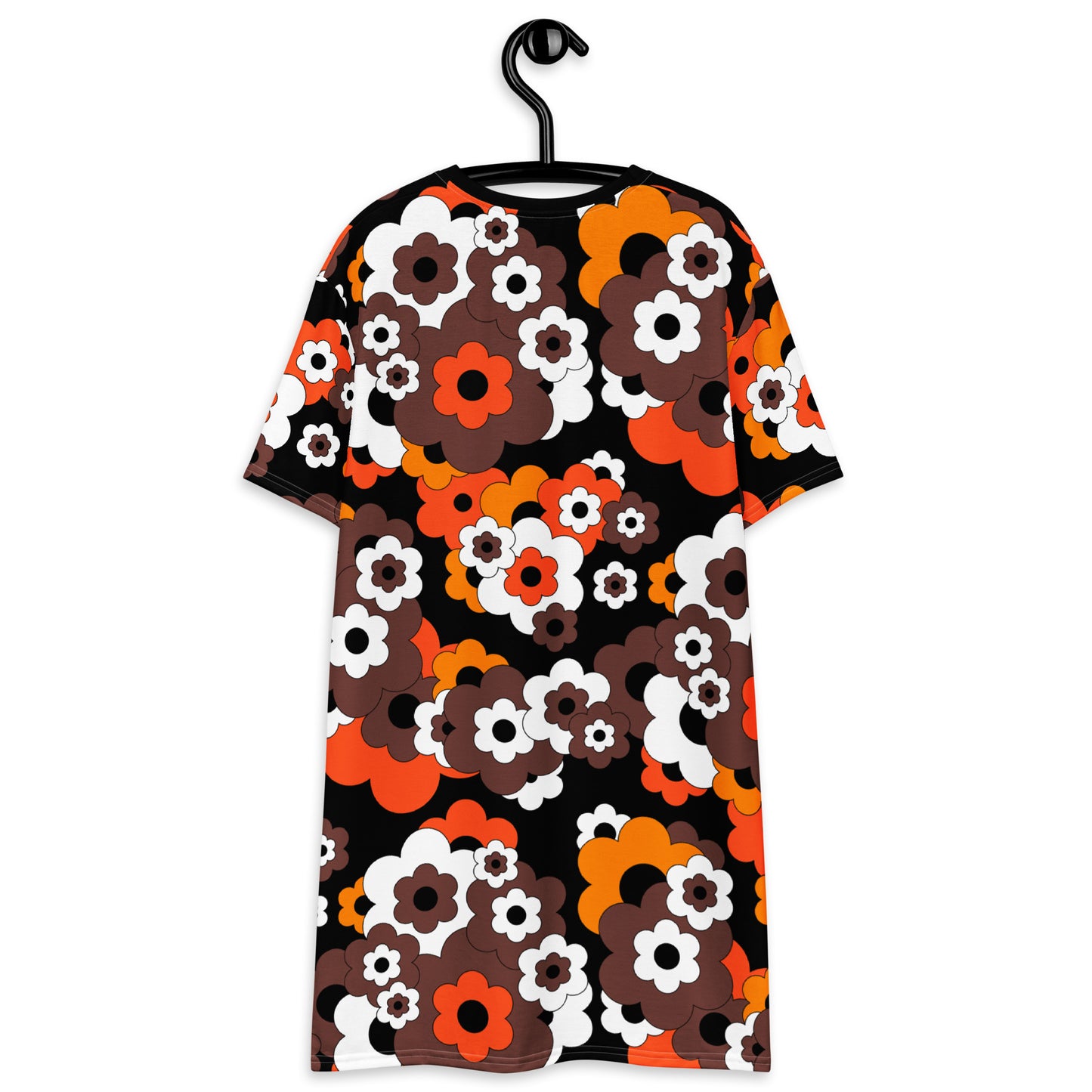 ERICA orange brown - T-Shirt Dress