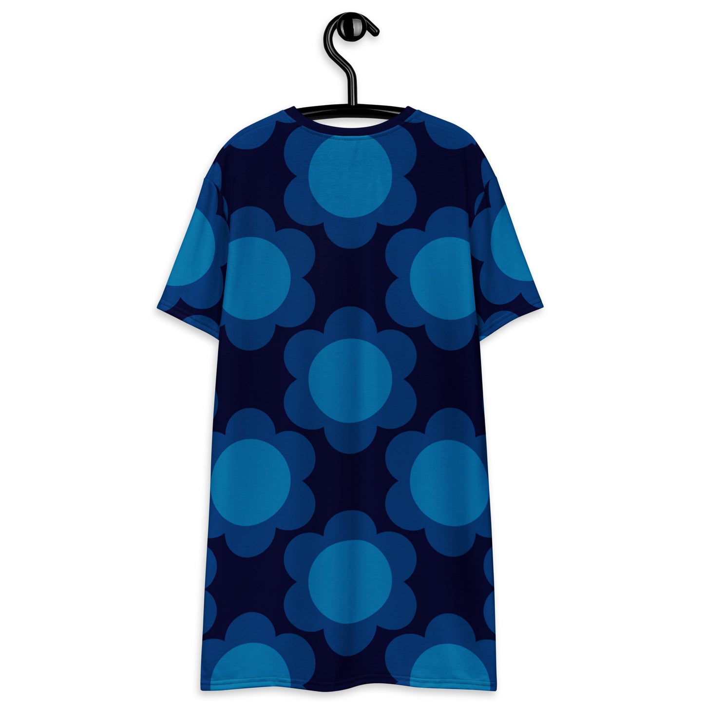 T-shirt dress - ELLIE dark blue - Classic floral print