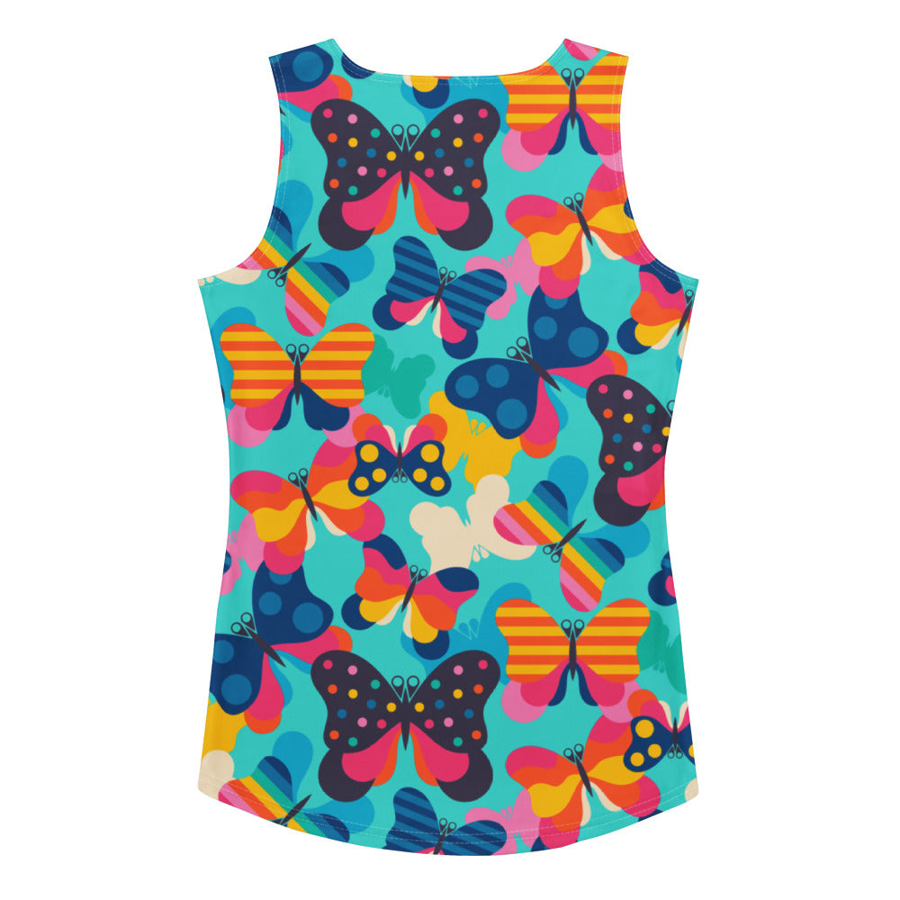 FLYRAVE turquoise - Tank Top