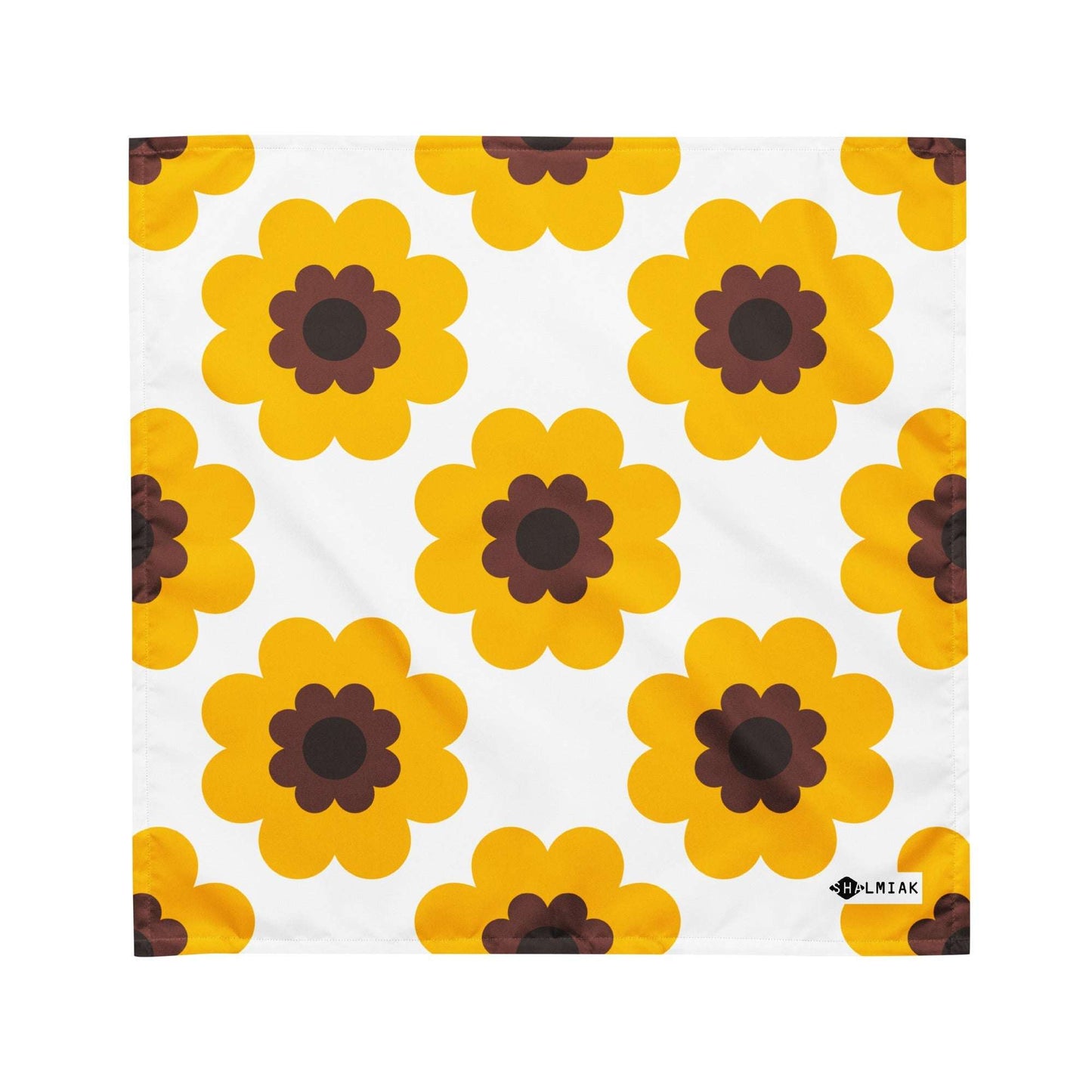 Bandana - FANCY BLOOM yellow