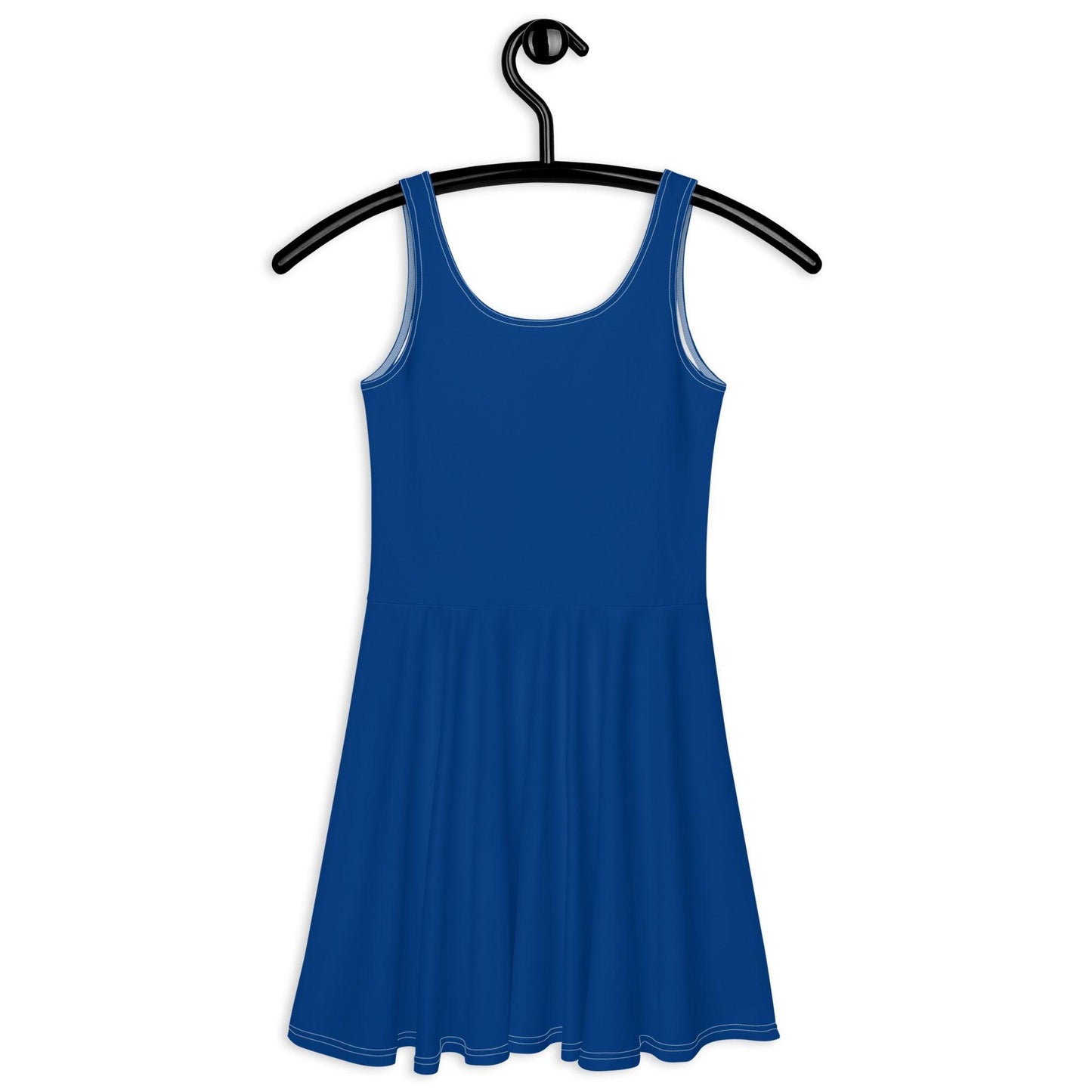 Skater dress - BLUE - Single color