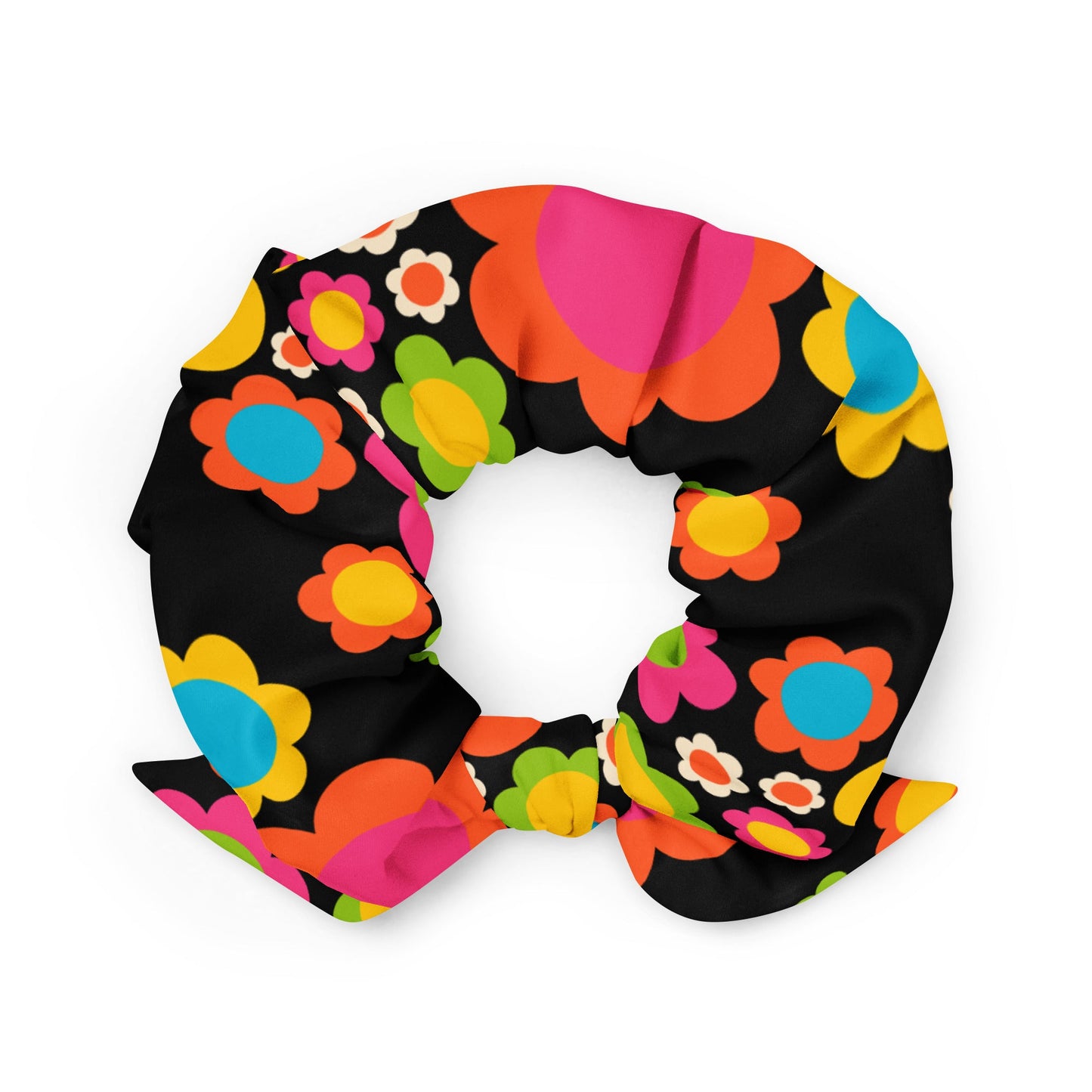 Scrunchie - ELLIE MIX - Colorful flower mix print