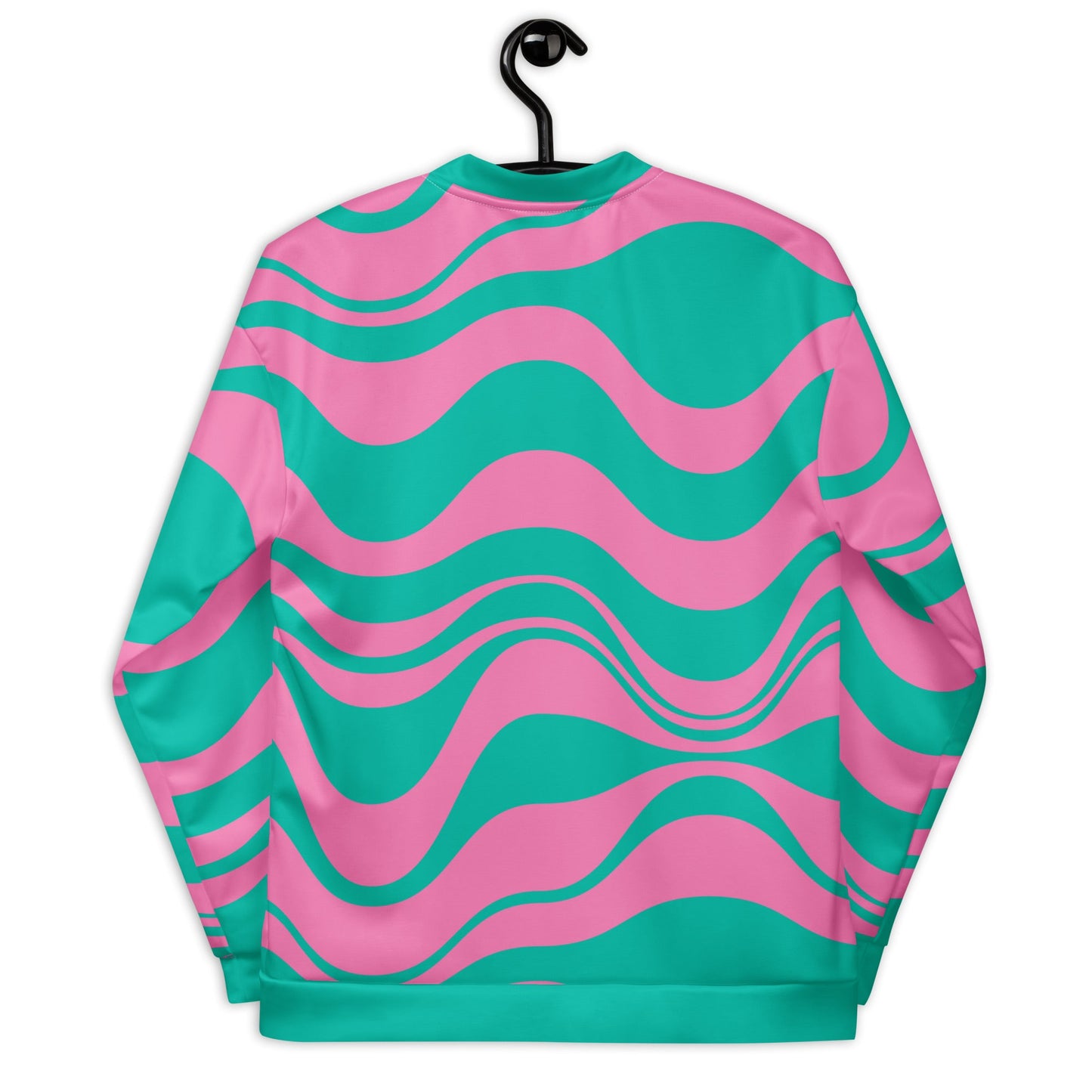 Bomber Jacket - ENERGY WAVES pink mint