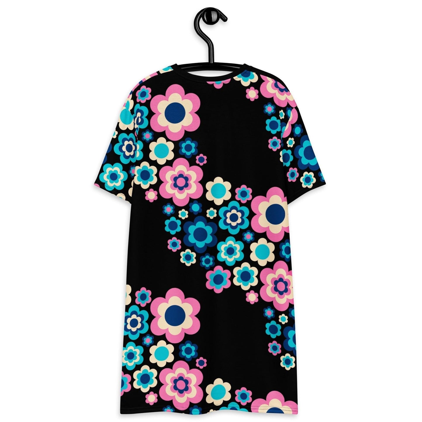 T-shirt dress - FLORA FOREVER sweet - Floating flower print