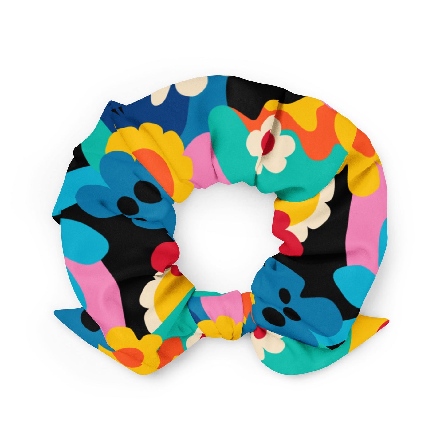 Scrunchie - FLORALEI - Artsy flower print