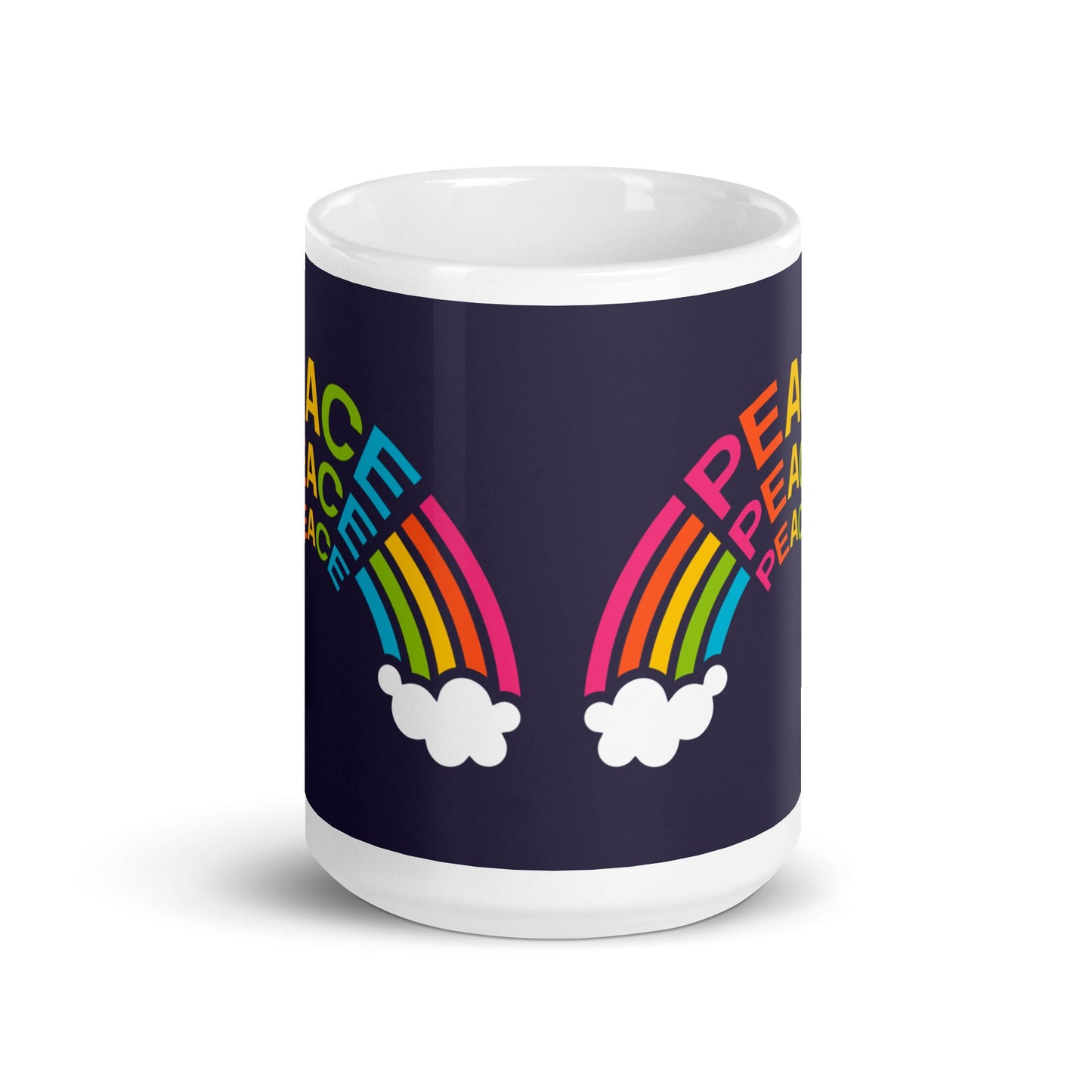 Mug - FOREVER PEACE - Peace & Rainbow