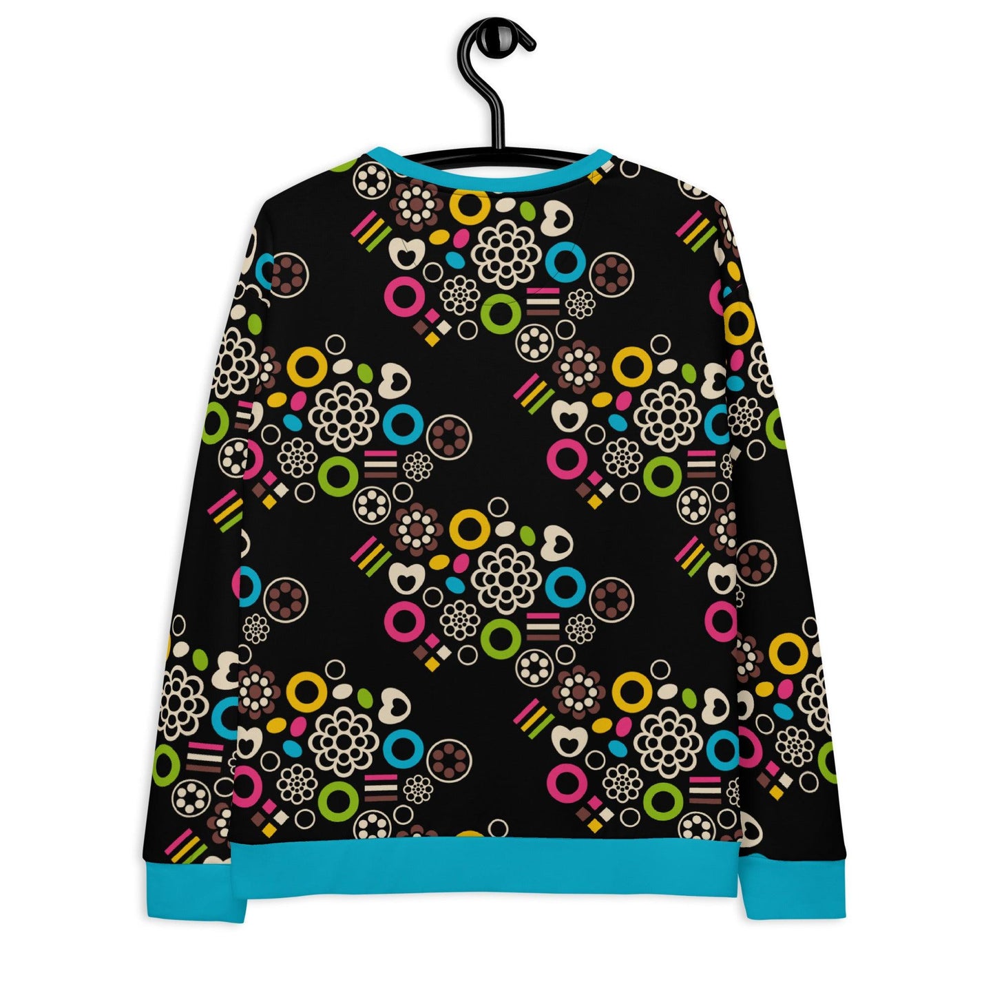 Sweatshirt - FOREVER SWEET - Colorful candy mix print