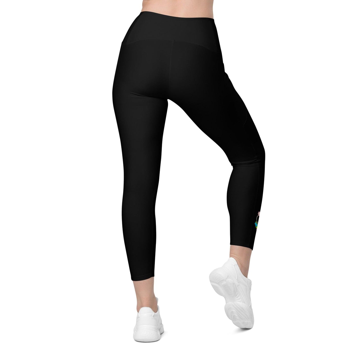 Leggings With Pockets - FUNKYPUP in black