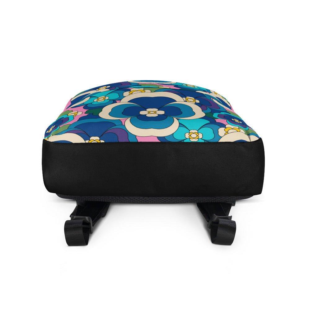 Backpack - PANSY FANTASY blue pink