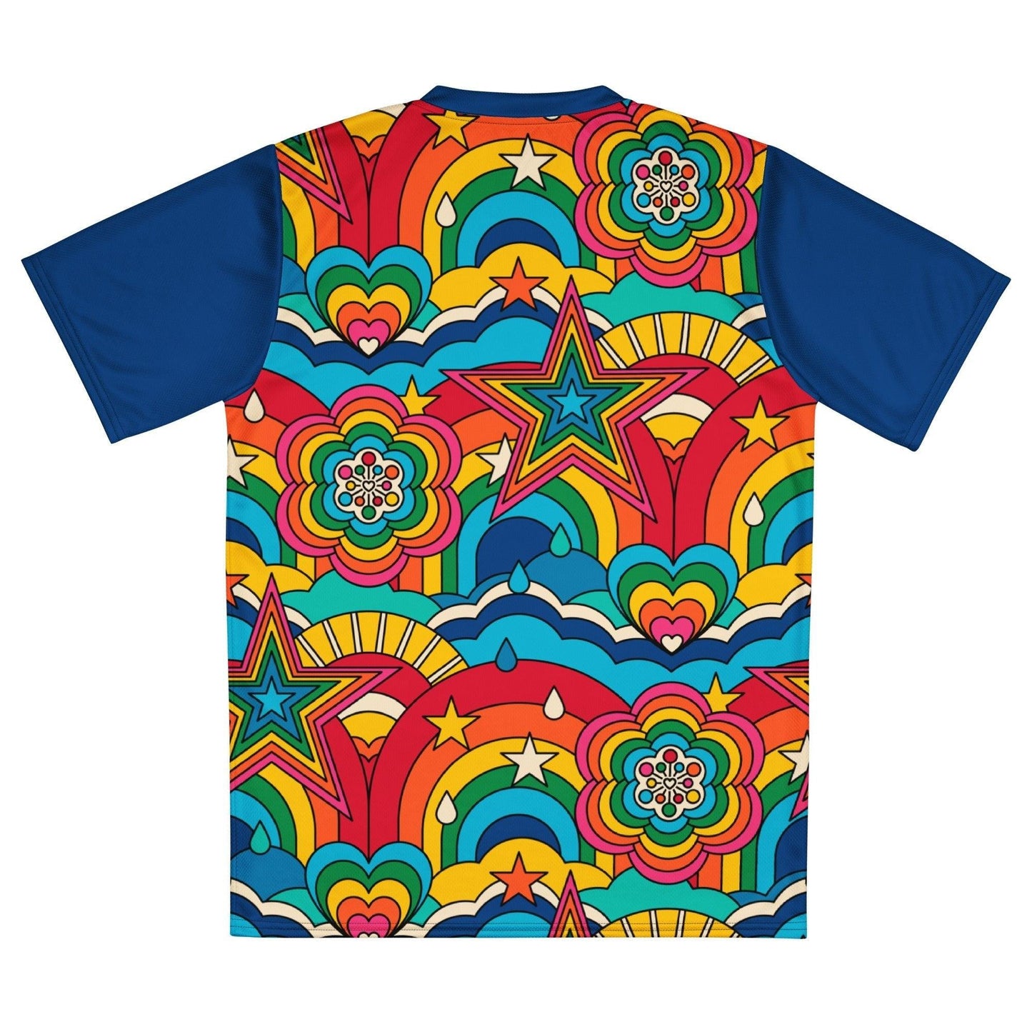 Sports Jersey - RAINBOW RAVE - Bold rainbow sky print