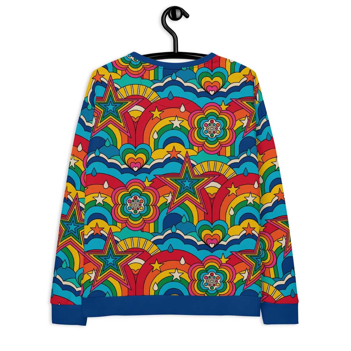 Sweatshirt - RAINBOW RAVE - Bold rainbow sky print