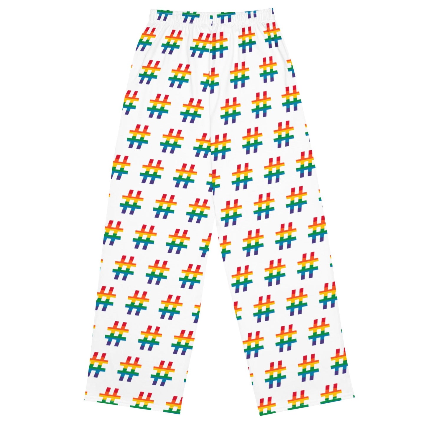 Pants - #RAINBOW white