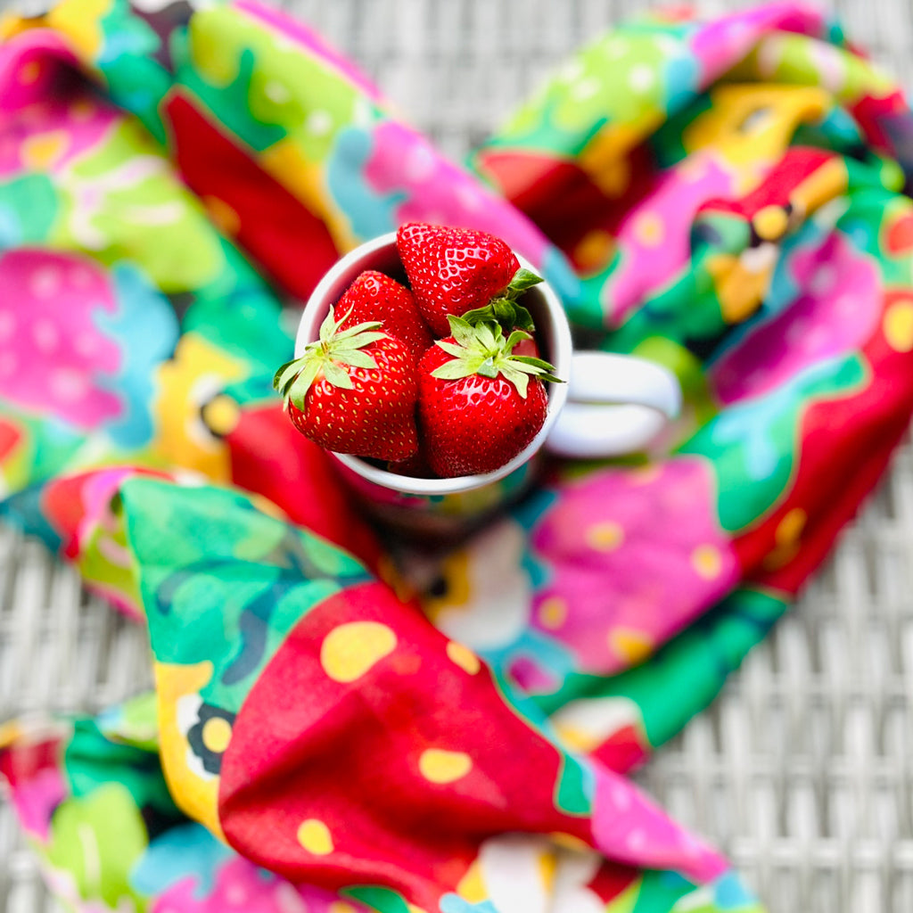 Versatile scarves that tell a story