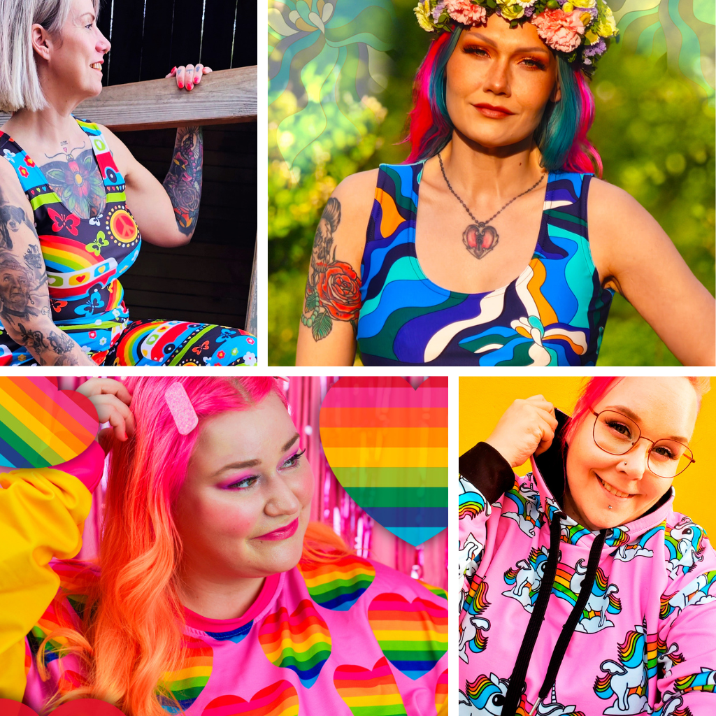 Colorful tops by SHALMIAK.