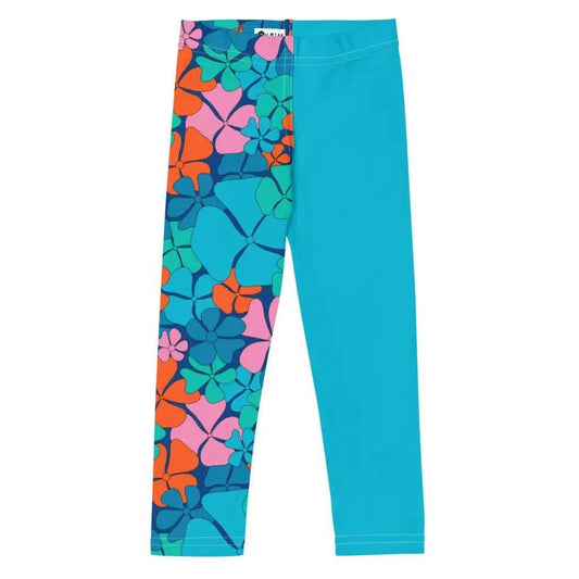 ADELIE orange blue - Kids' Leggings