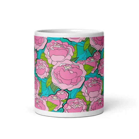 BE MY ONLY pink turquoise - Mug