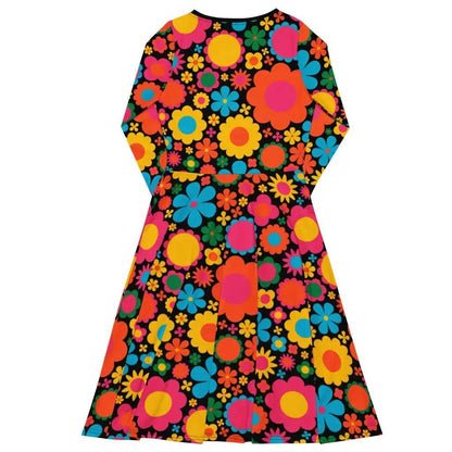 BLOOMPOP happy 2 - Midi Dress With Pockets