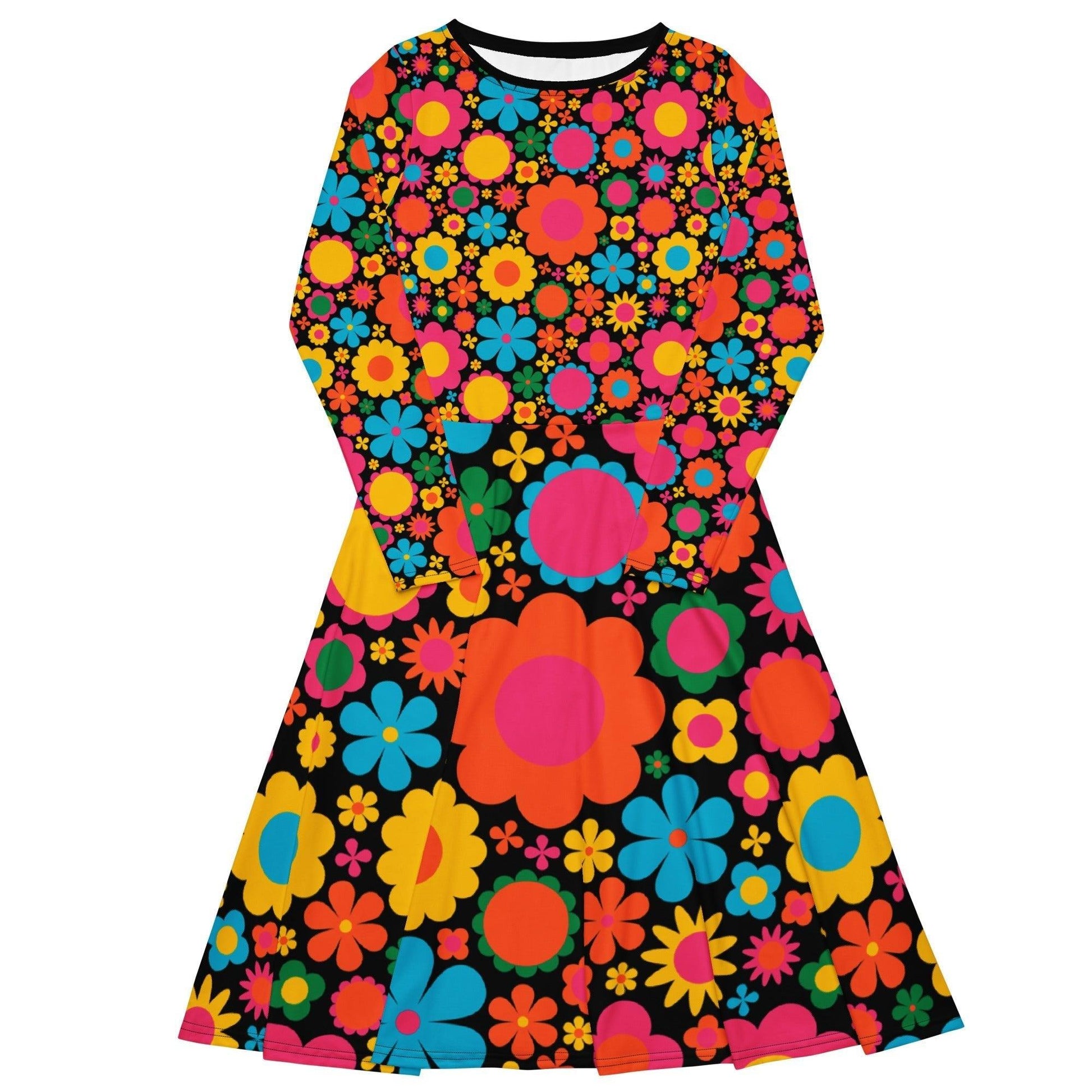 BLOOMPOP happy - Midi Dress With Pockets