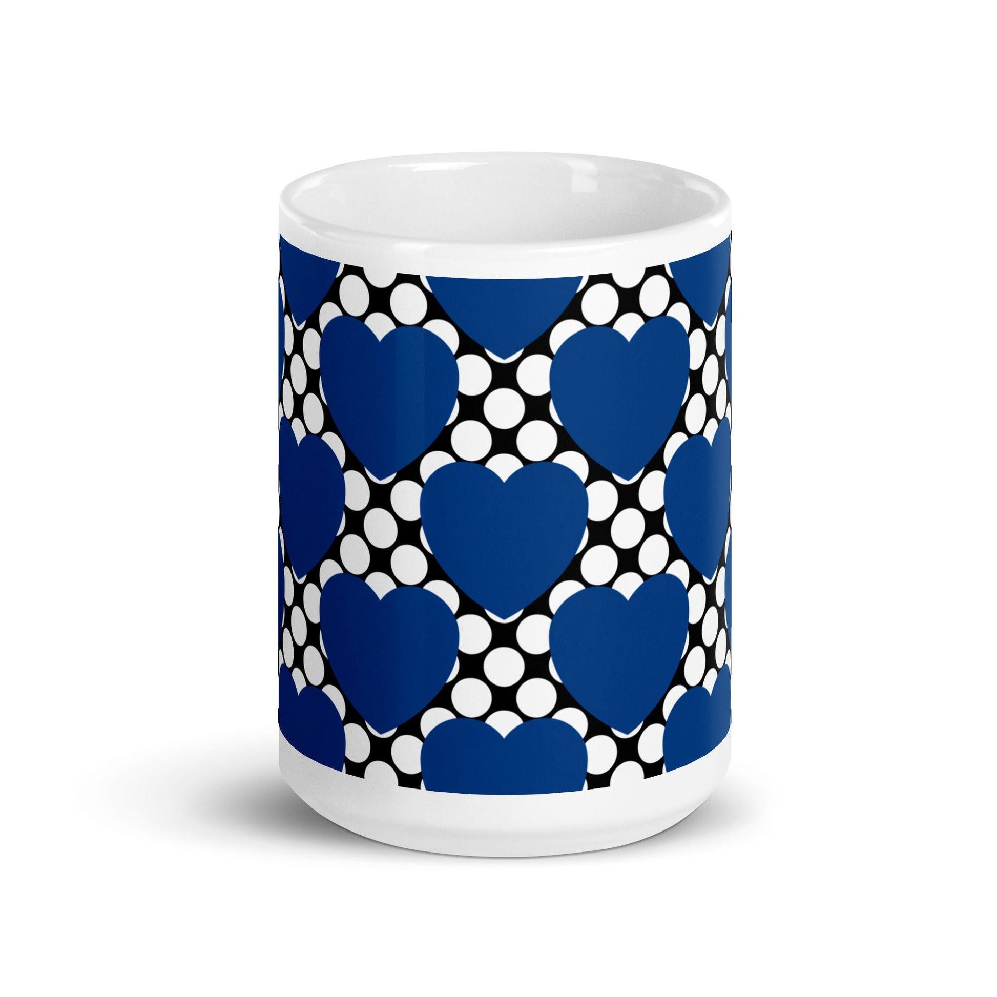 ELLIE LOVE DOT blue black - Mug