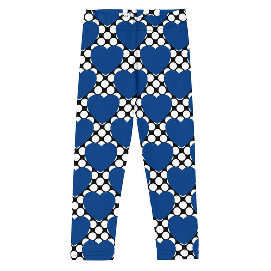 ELLIE LOVE DOT blue black - Kids' Leggings