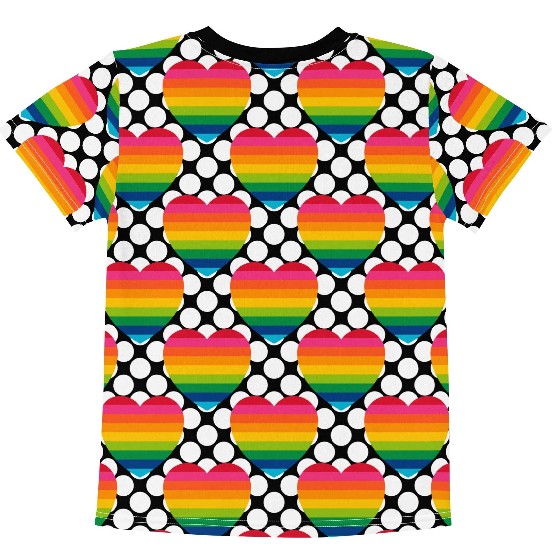 ELLIE LOVE DOT rainbow - Kids' T-Shirt
