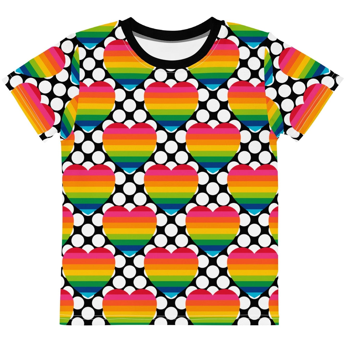 ELLIE LOVE DOT rainbow - Kids' T-Shirt