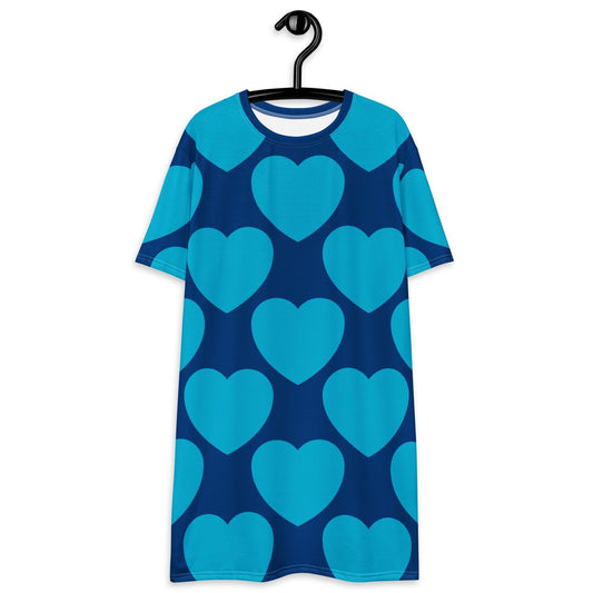 ELLIE LOVE blues - T-Shirt Dress