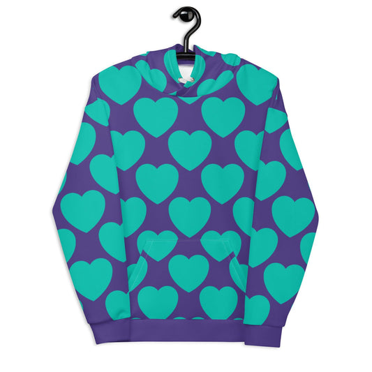 ELLIE LOVE mint purple - Hoodie
