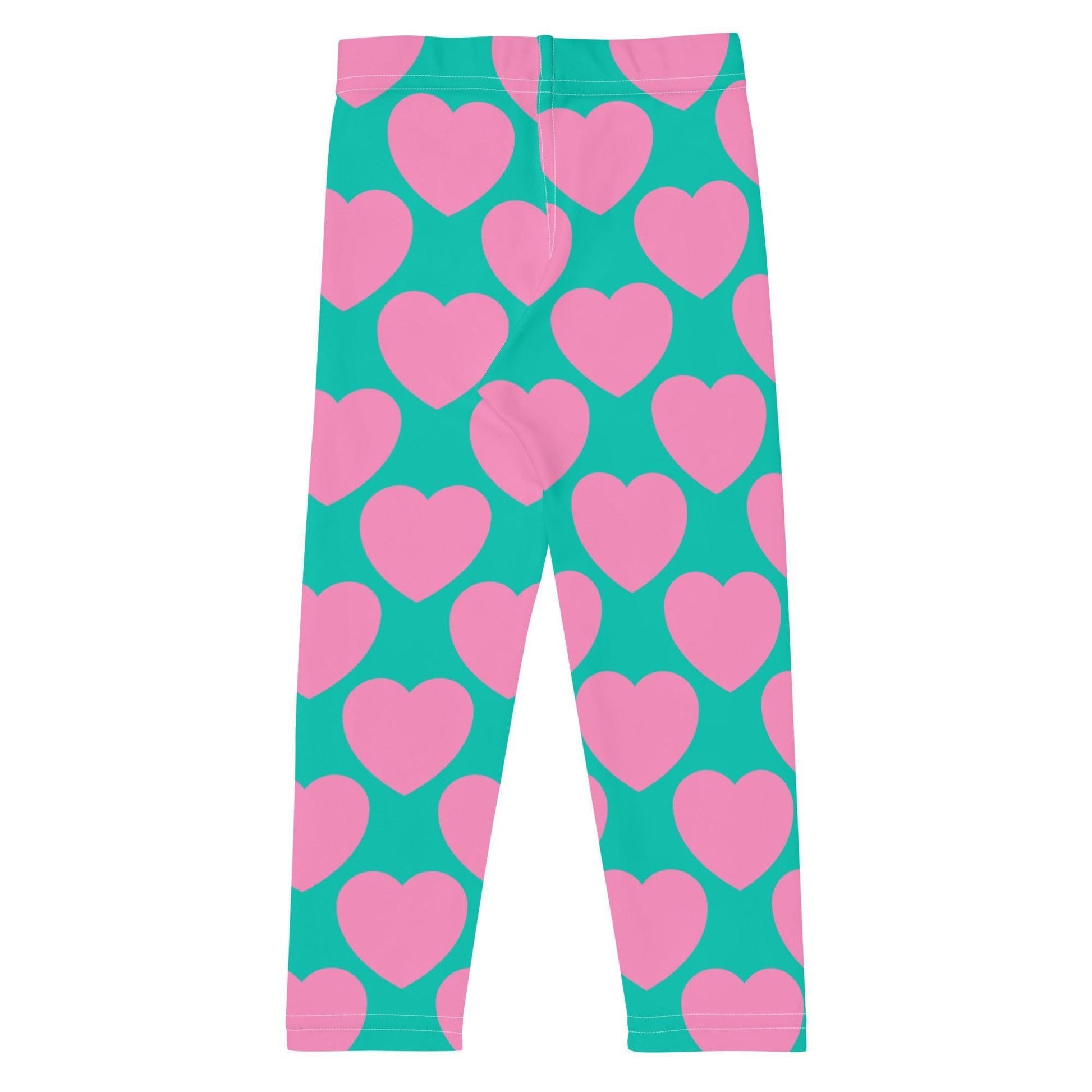 ELLIE LOVE pink mint -2- Kids' Leggings