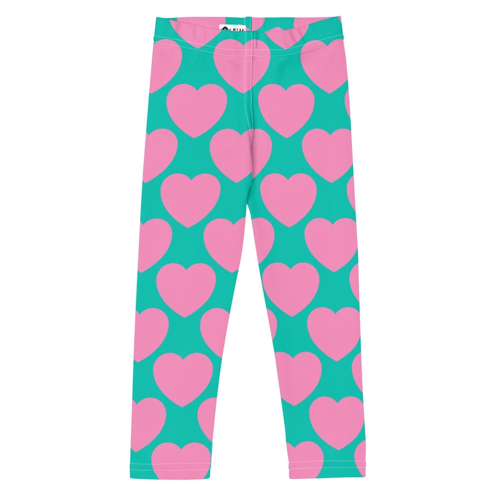 ELLIE LOVE pink mint -2- Kids' Leggings