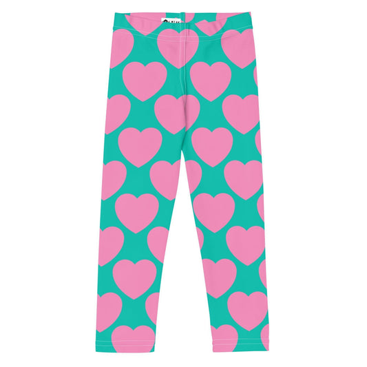ELLIE LOVE pink mint -2- Kids' Leggings