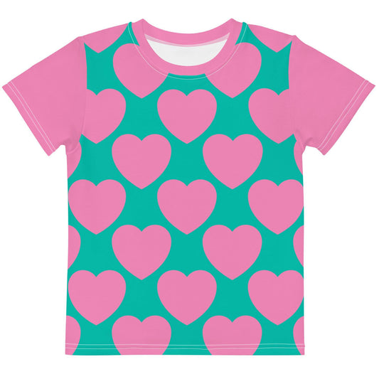 ELLIE LOVE pink mint - Kids' T-Shirt