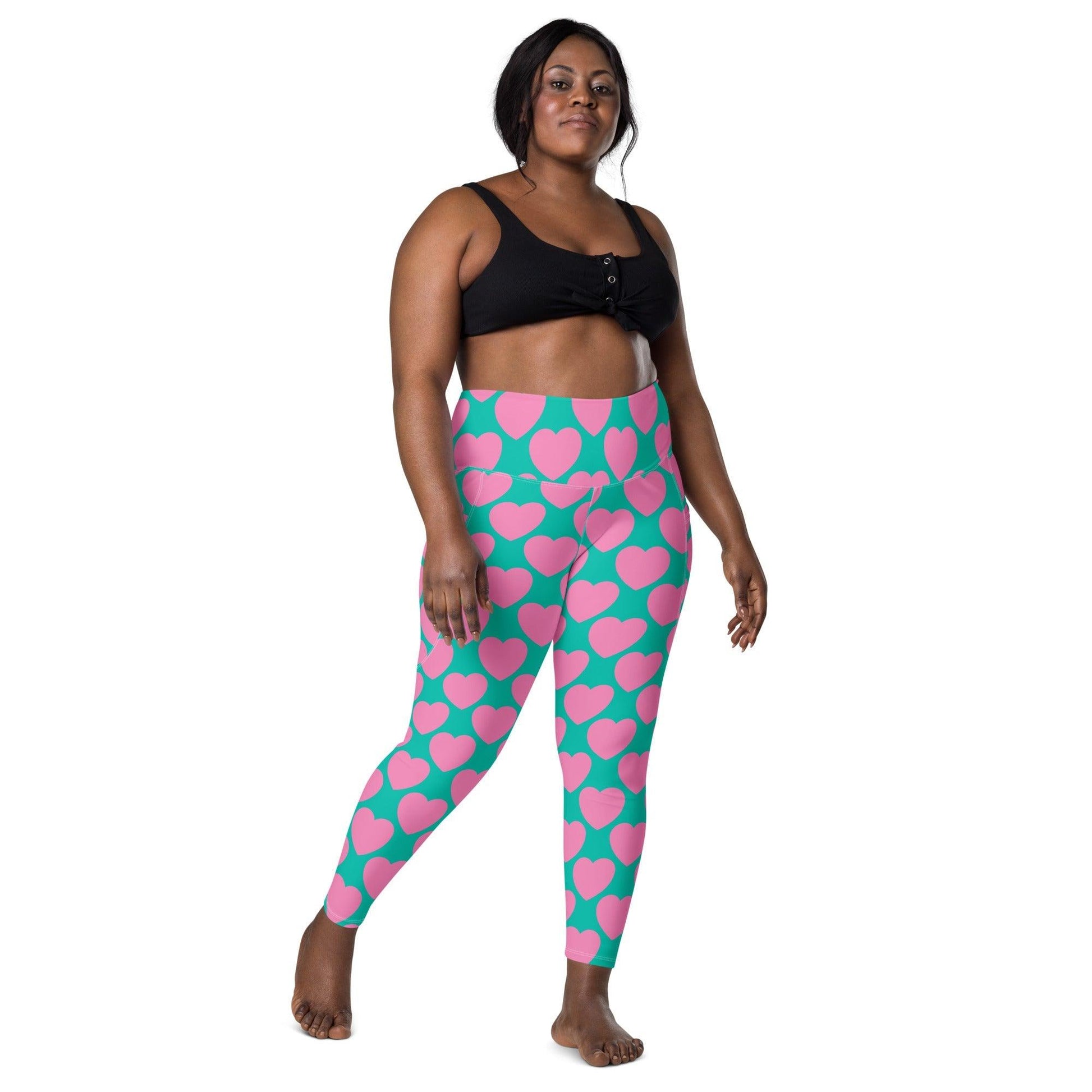ELLIE LOVE pink mint - Leggings With Pockets
