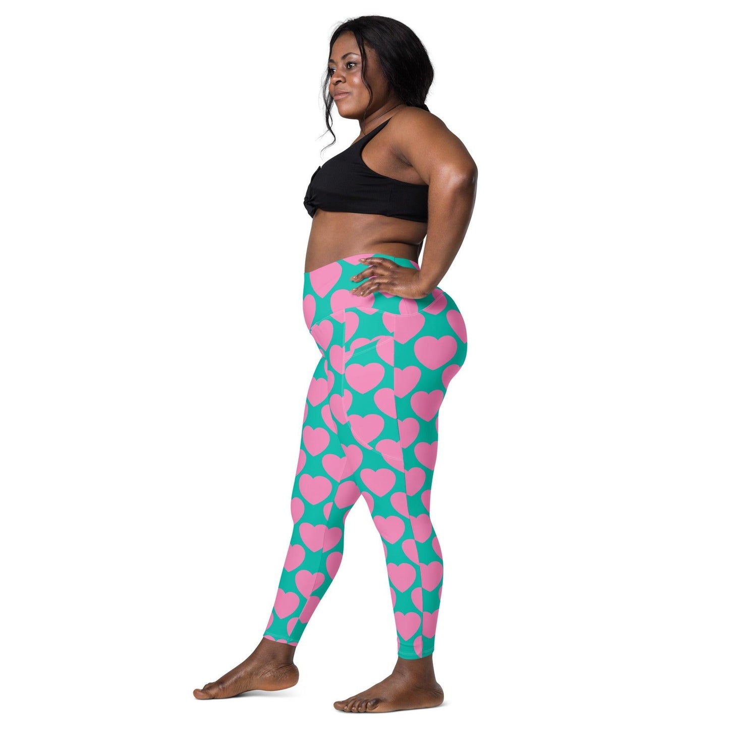 ELLIE LOVE pink mint - Leggings With Pockets