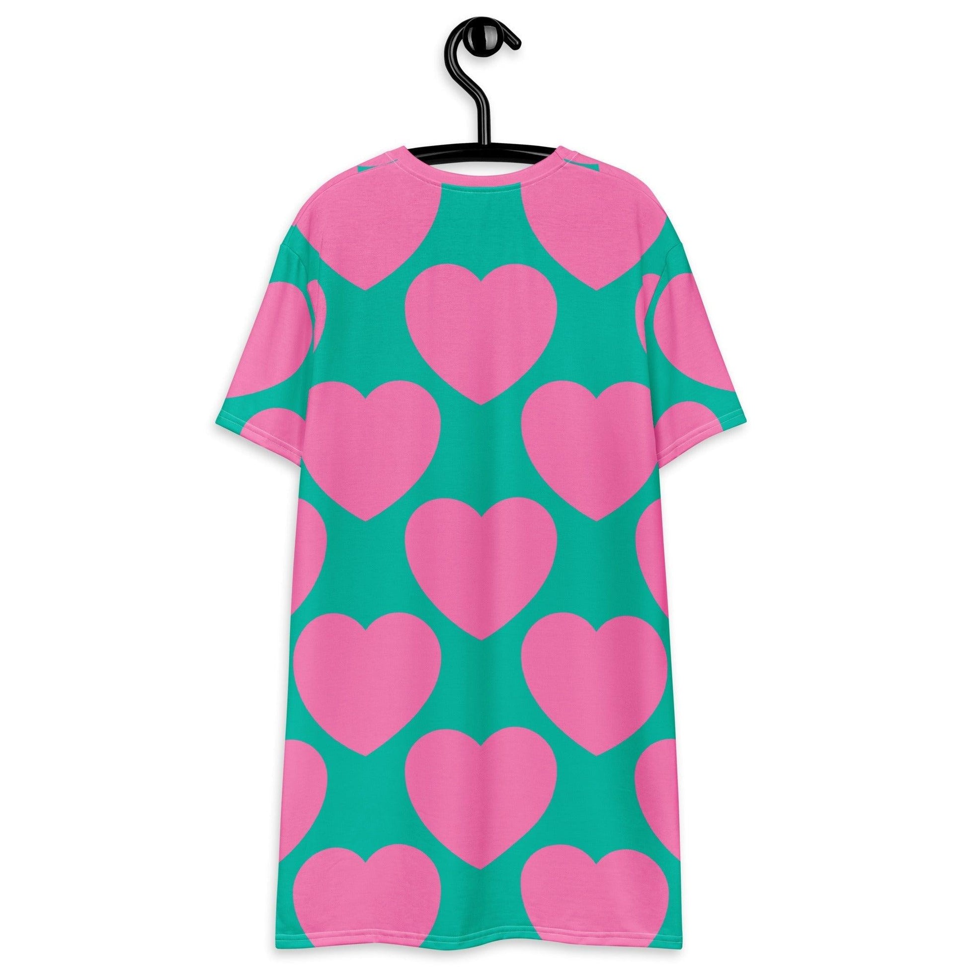 ELLIE LOVE pink mint - T-Shirt Dress