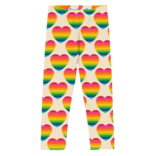 ELLIE LOVE rainbow -2- Kids' Leggings