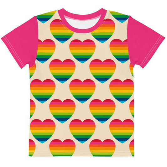 ELLIE LOVE rainbow - Kids' T-Shirt