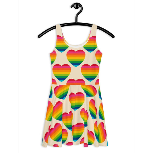 ELLIE LOVE rainbow - Skater Dress