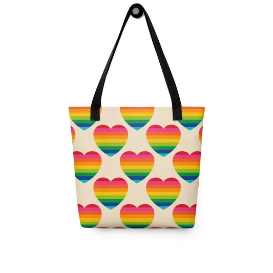 ELLIE LOVE rainbow - Tote Bag