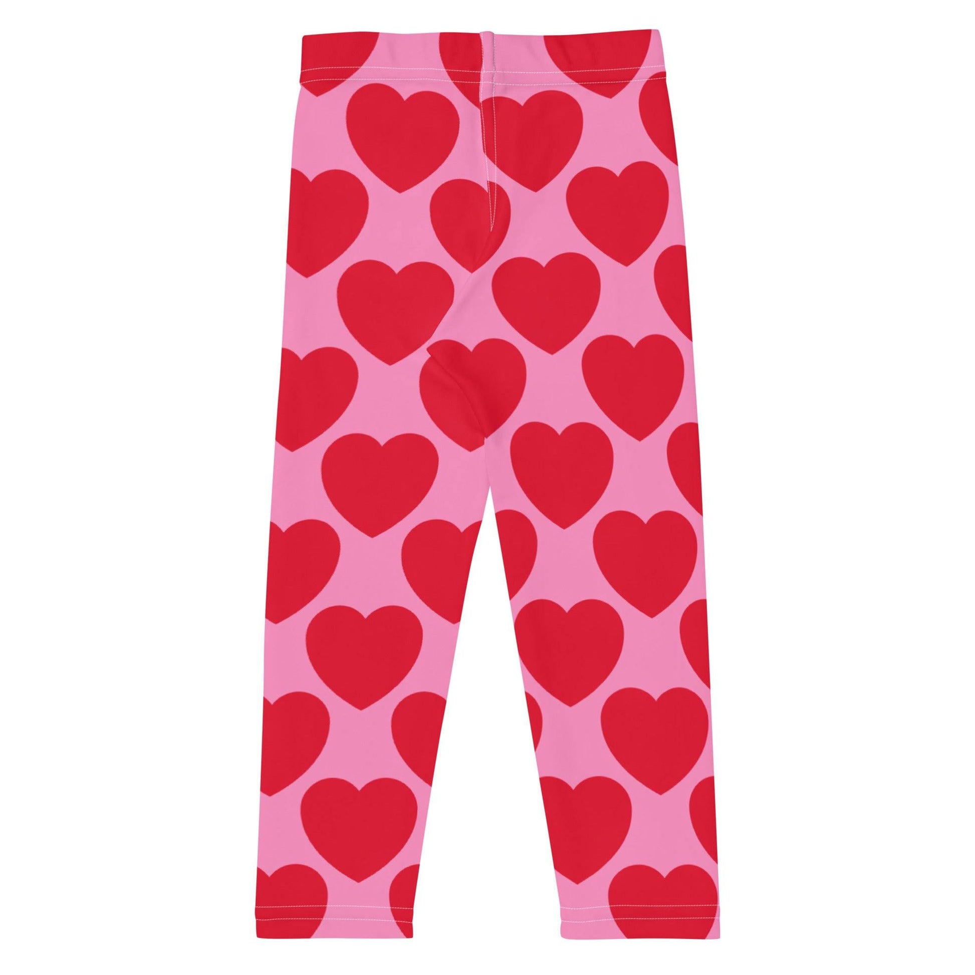 ELLIE LOVE red -2- Kids' Leggings